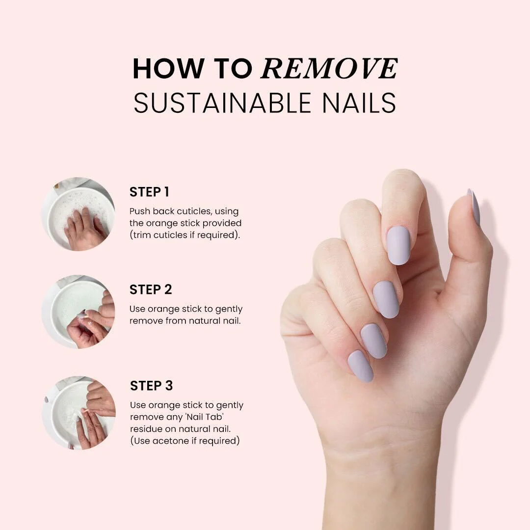 3 Piece Sustainable Nails Pack - Image 5