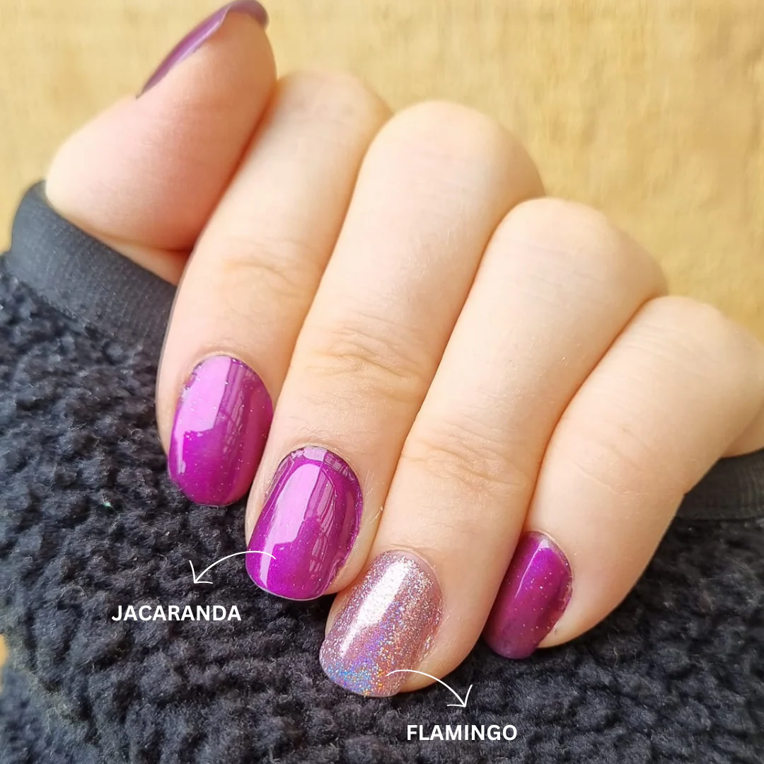 Jacaranda - Holographic Nail Powder - Image 2
