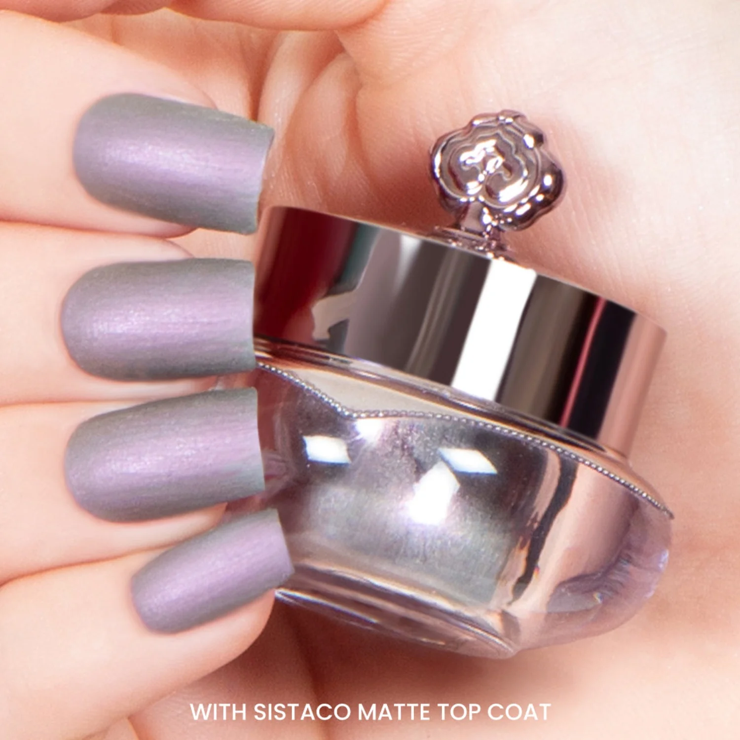 Lilac  - Classic Nail Powder - Image 3