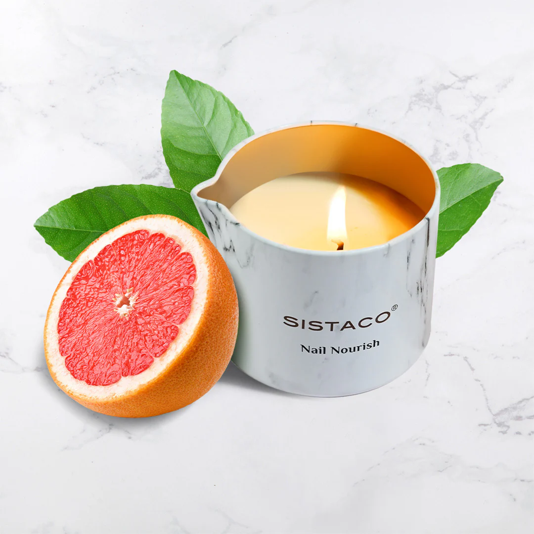 Nail Nourish Candle - Citrus Paradisi Grapefruit + Vanilla
