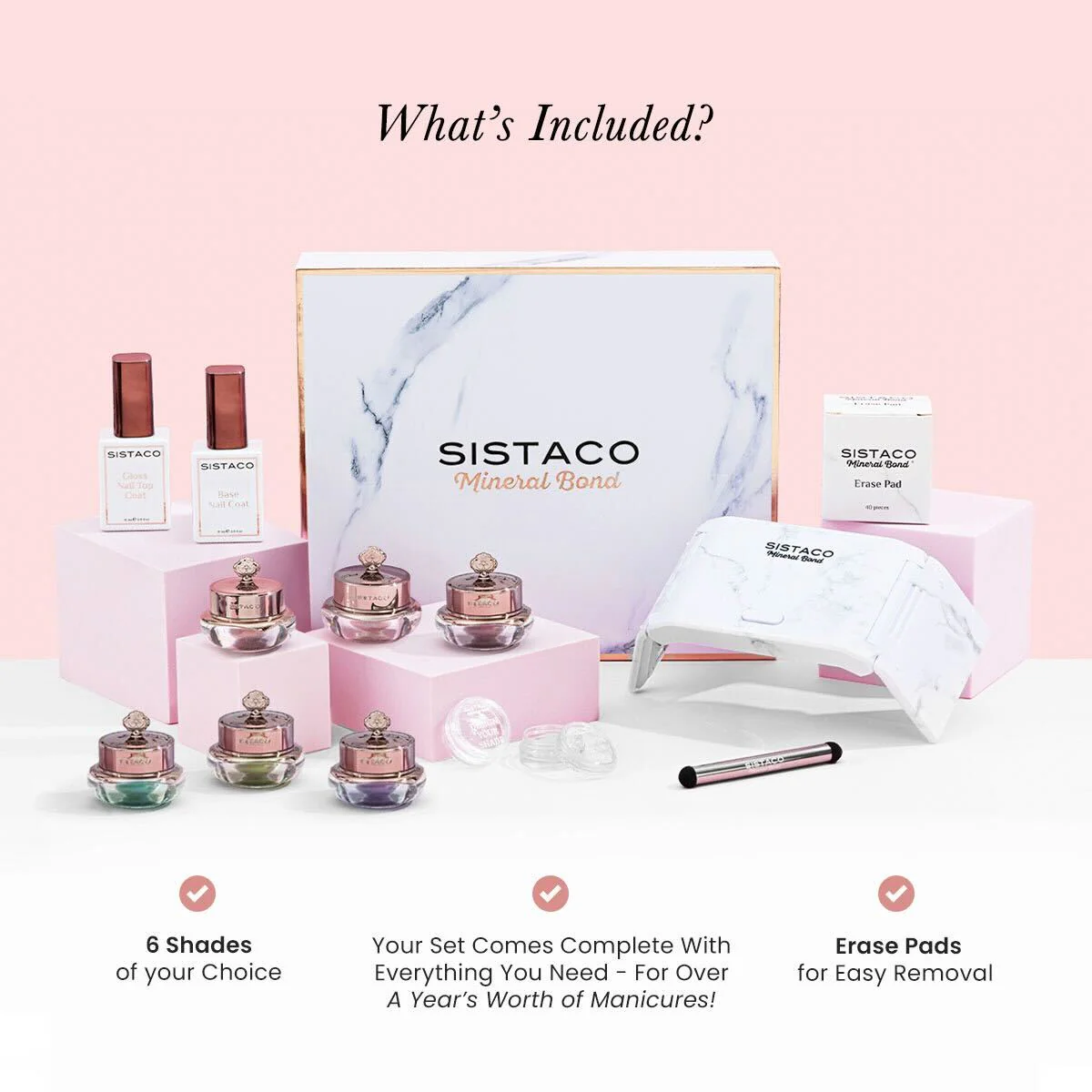 Sistaco™ Mineral Bond Nail Set - Image 9