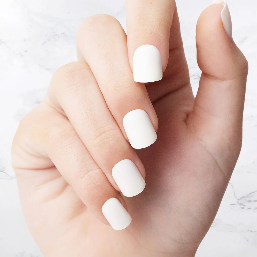 Cream - Square Sustainable Nails - Image 2